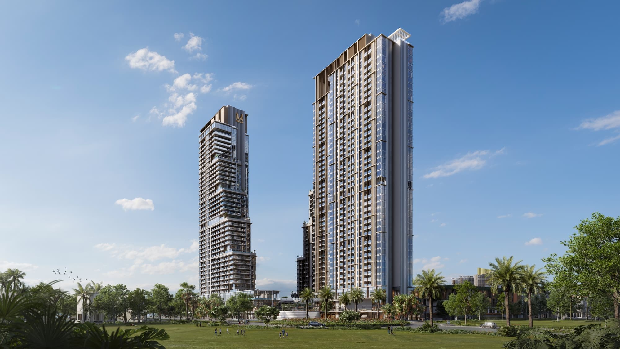 Aria Tower Panoramic View